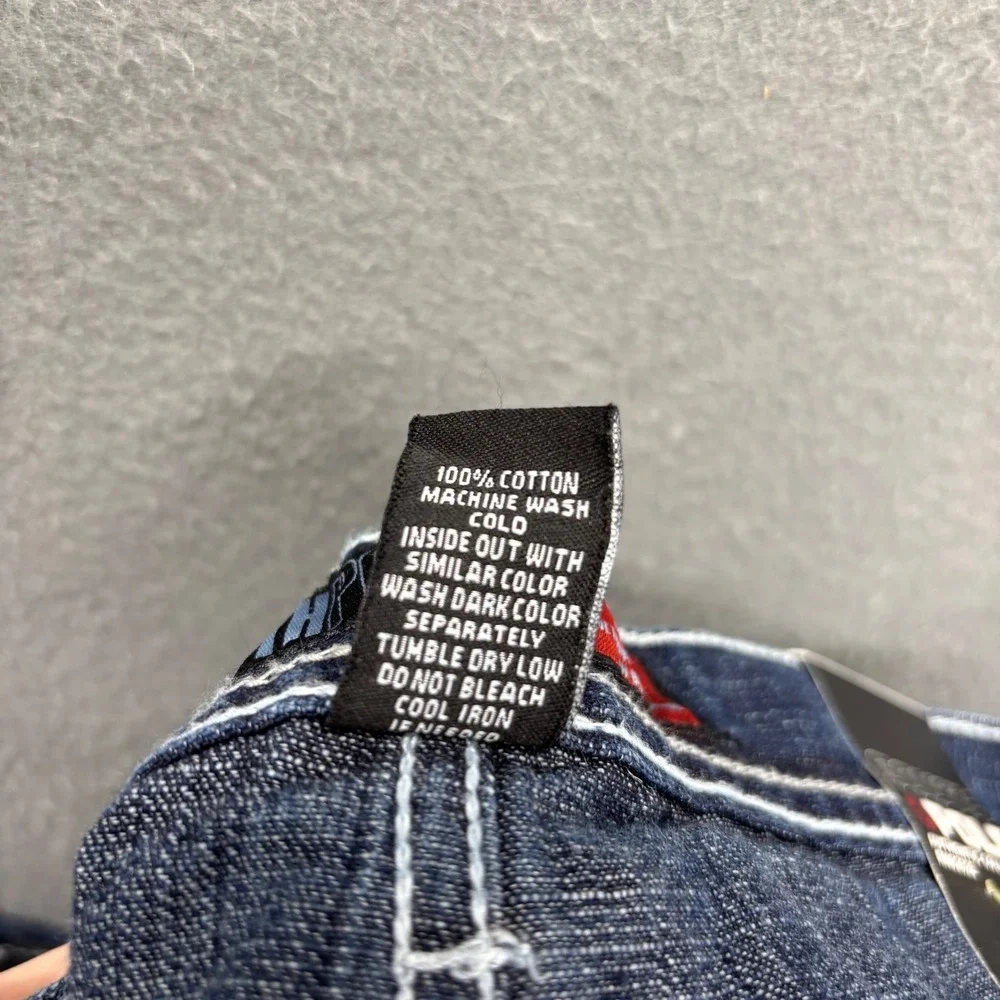 Southpole Mens Red Tab Baggy Jeans 42x34 (Actual 42x33) Y2K Streetwear Deadstock